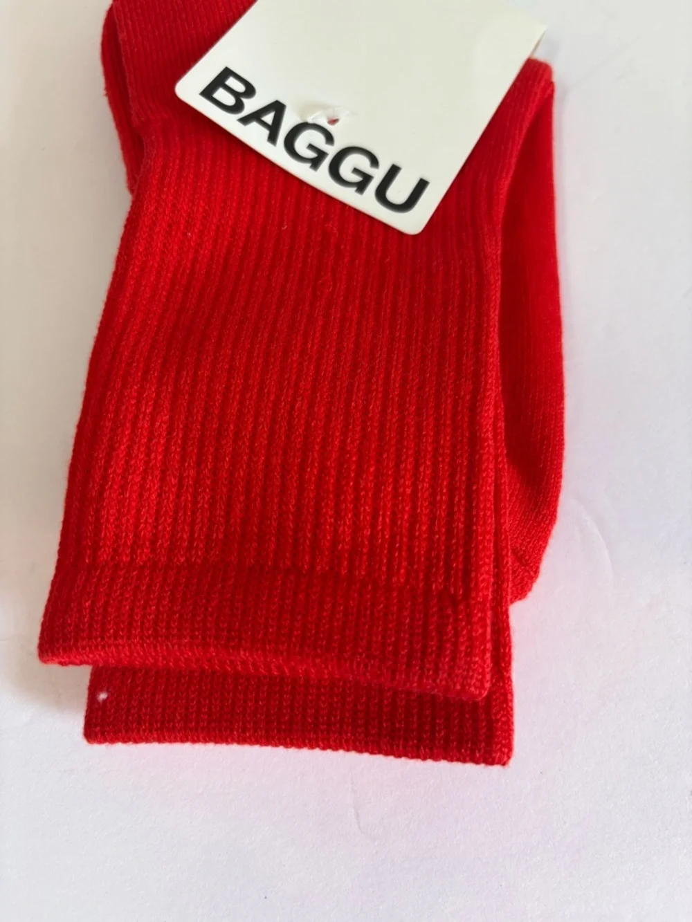 NWT BAGGU Ribbed Socks